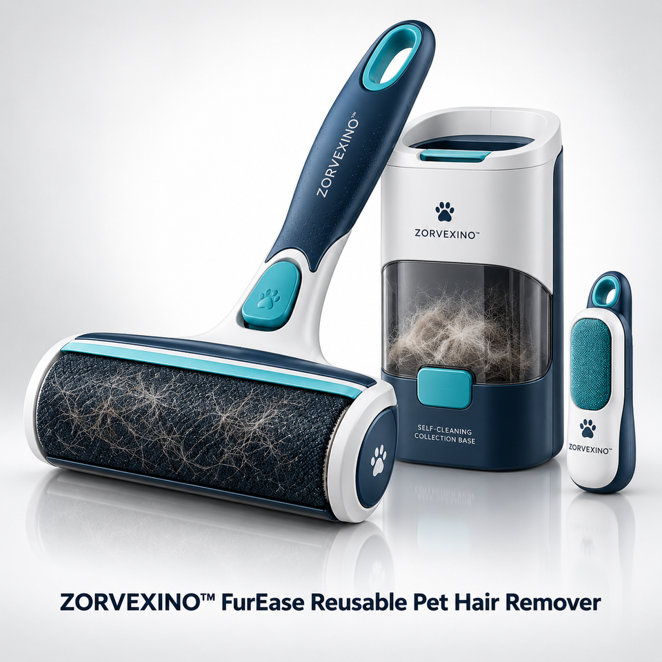 ZORVEXINO™ FurEase Reusable Pet Hair Remover