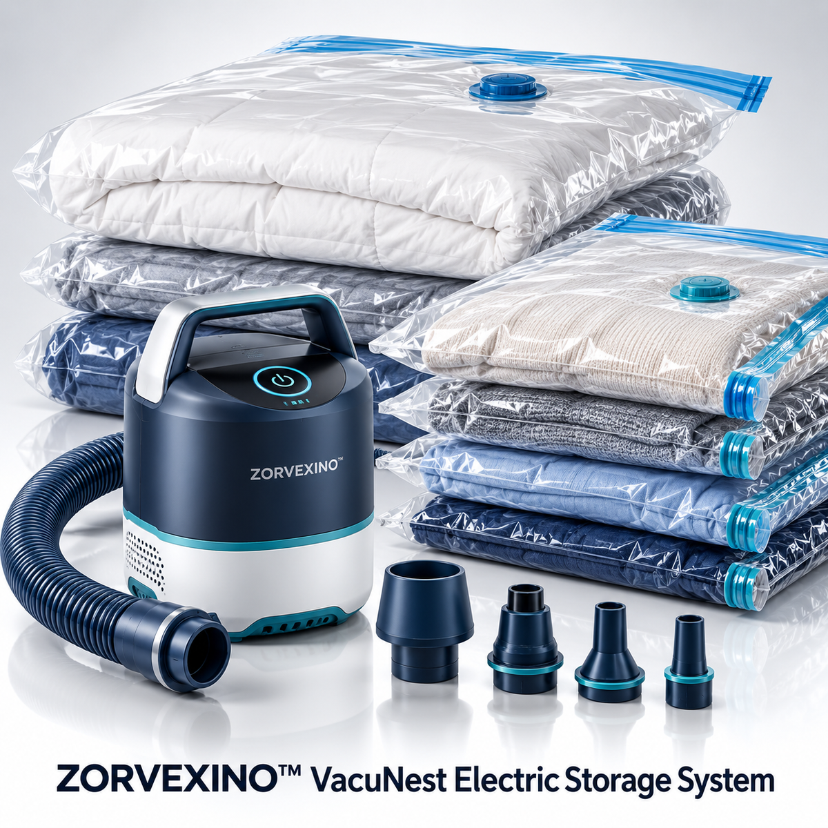 ZORVEXINO™ VacuNest Electric Storage System