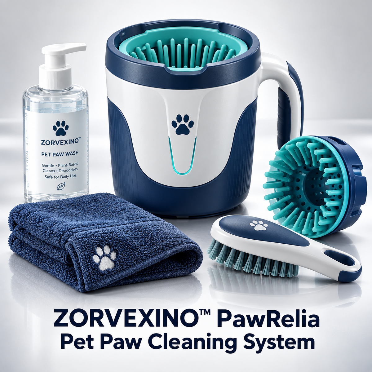 ZORVEXINO™ PawRelia Pet Paw Cleaning System